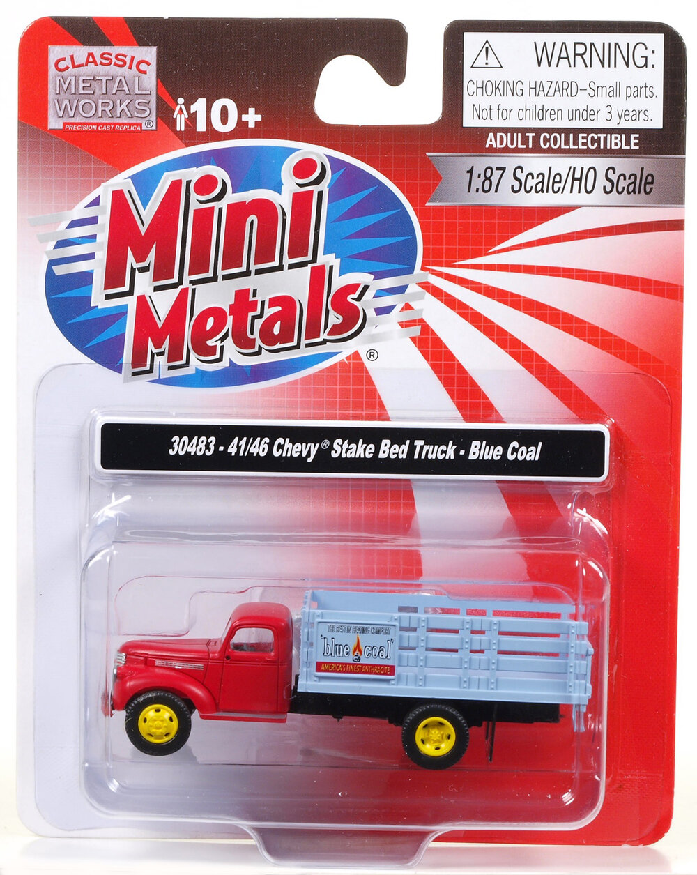 1941/46 Chevy Stake Bed Truck - Blue Coal